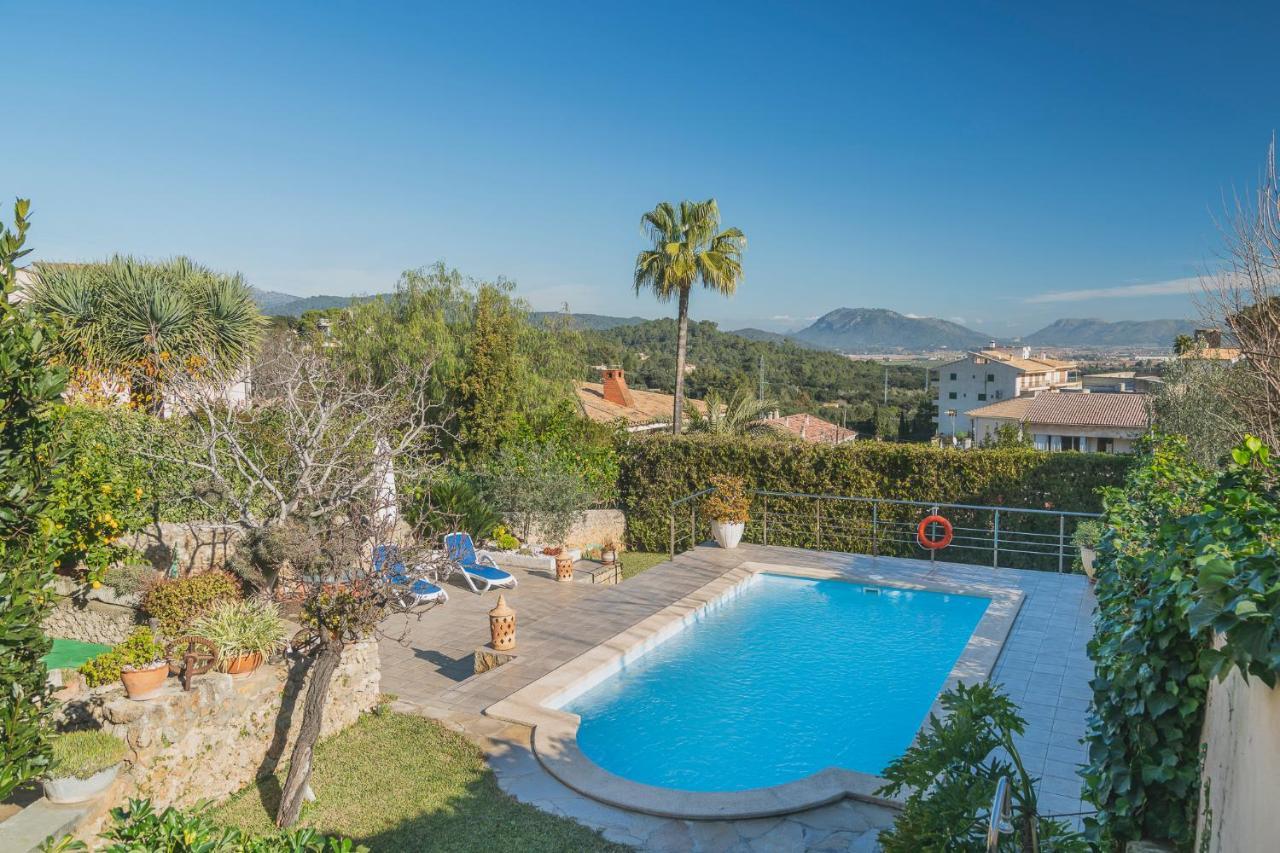 Villa Es Puig Búger Esterno foto