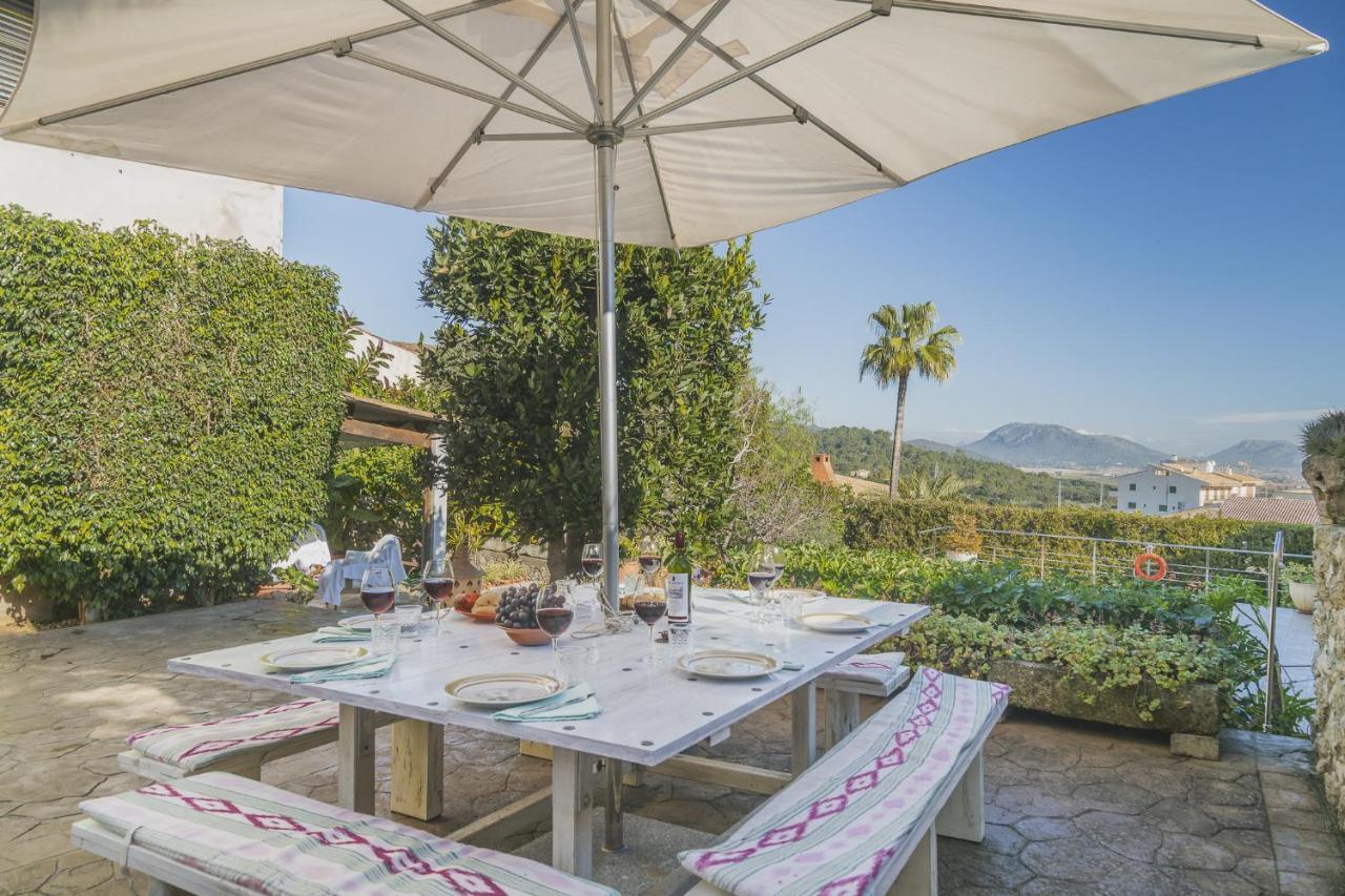 Villa Es Puig Búger Esterno foto