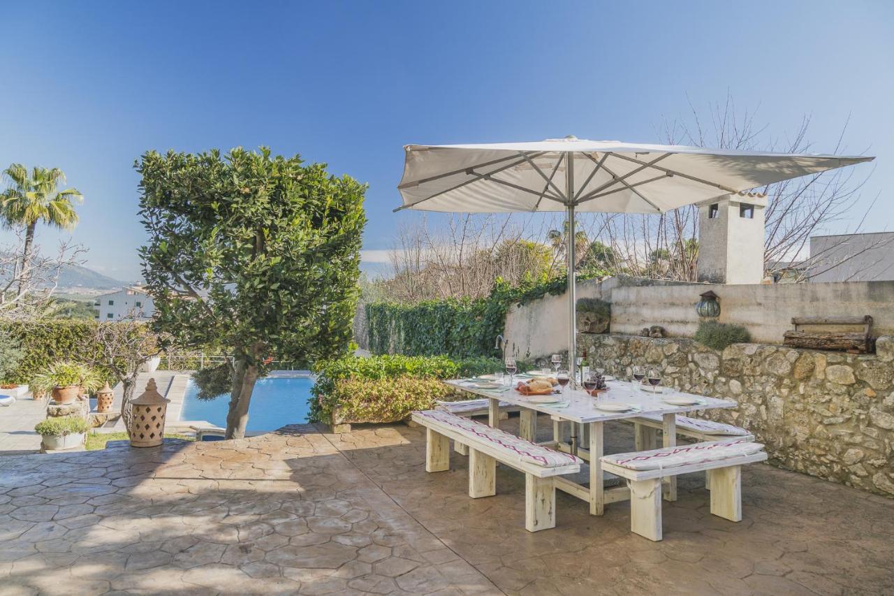 Villa Es Puig Búger Esterno foto
