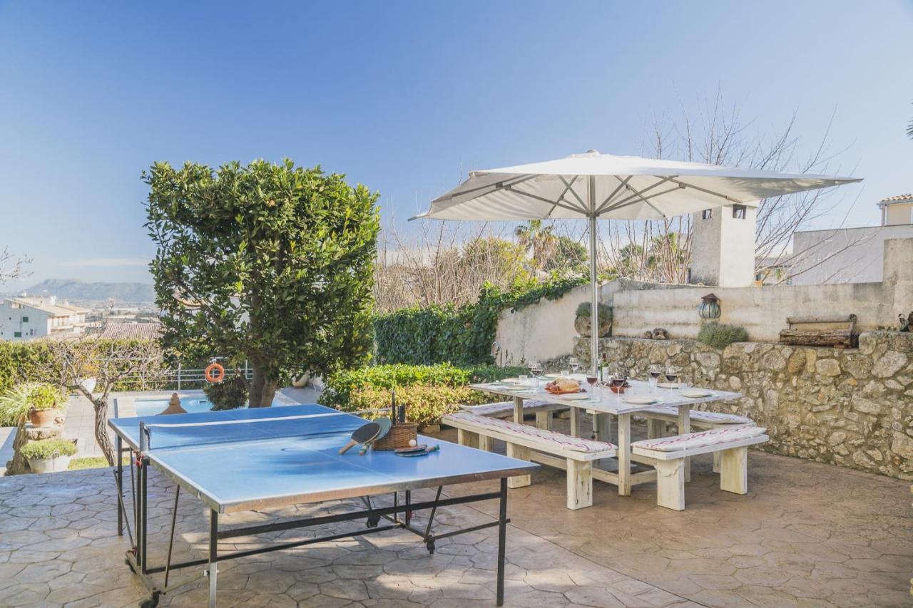 Villa Es Puig Búger Esterno foto
